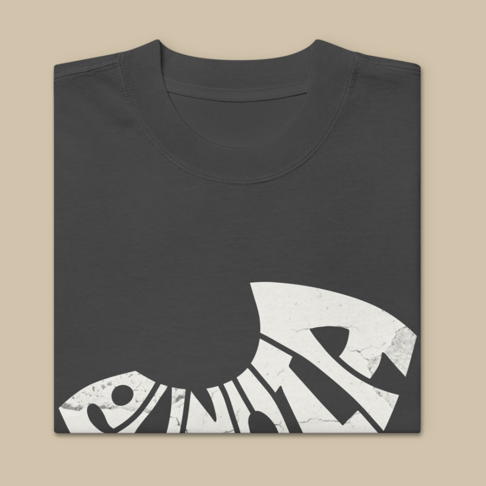 Eunoia Black Oversized T-shirt