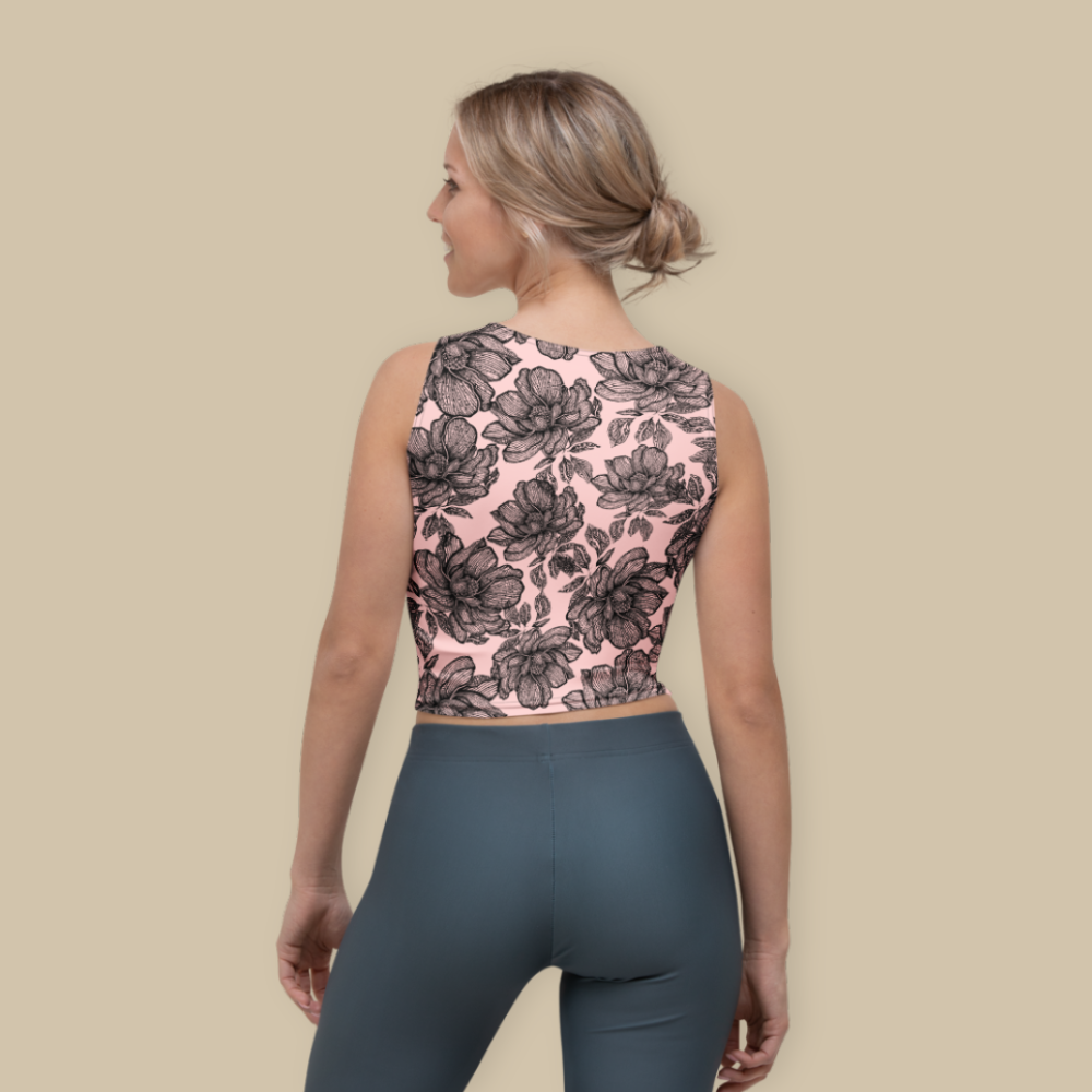Lirata Pink Crop Top
