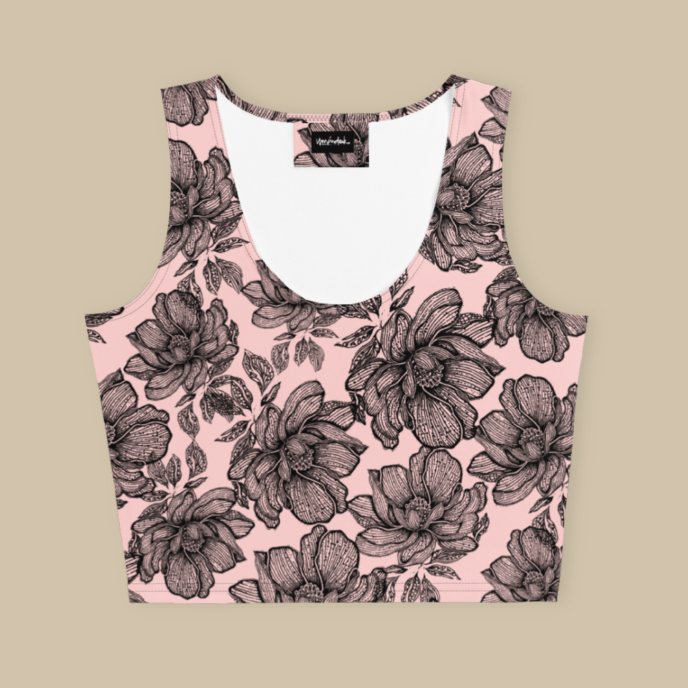 Lirata Pink Crop Top