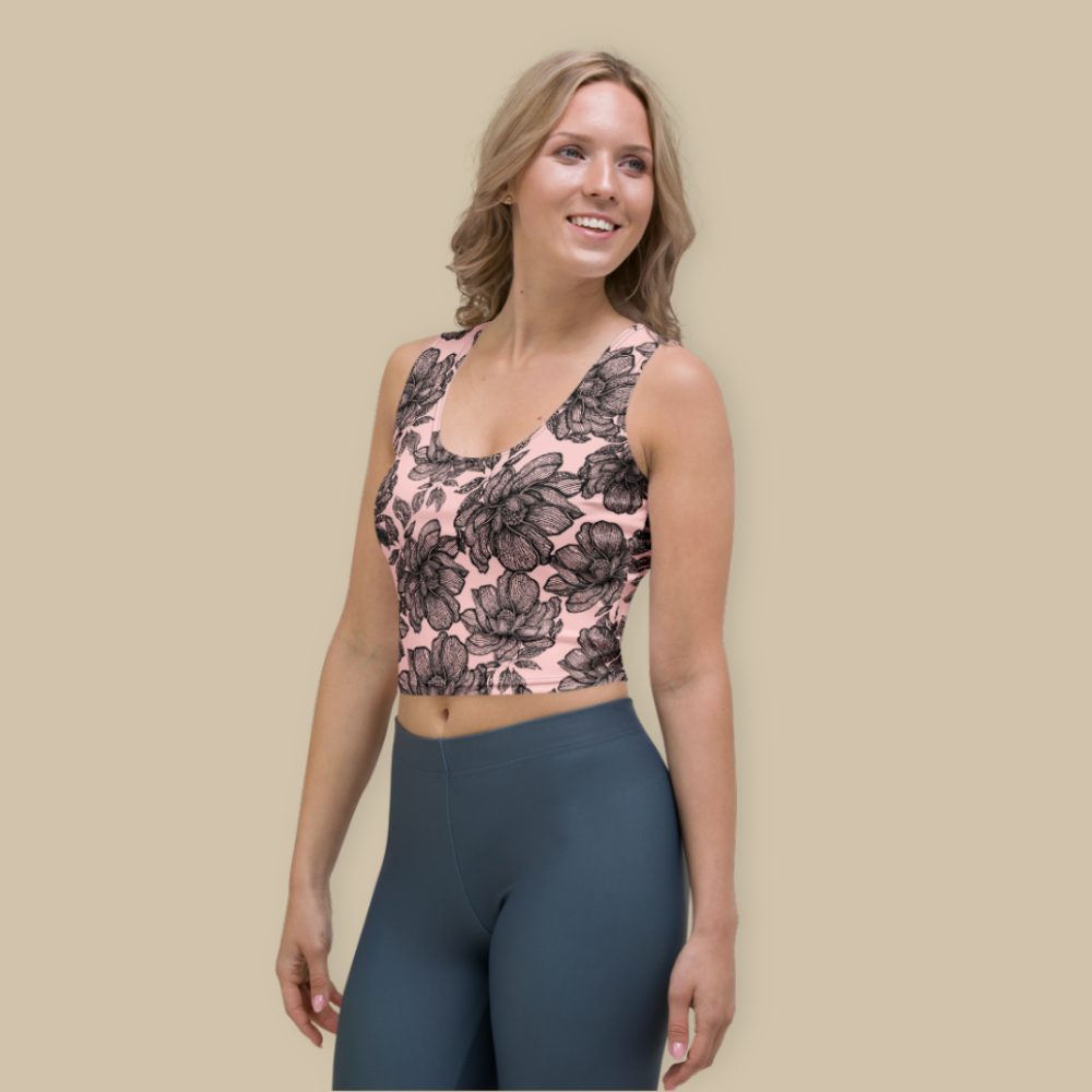 Lirata Pink Crop Top