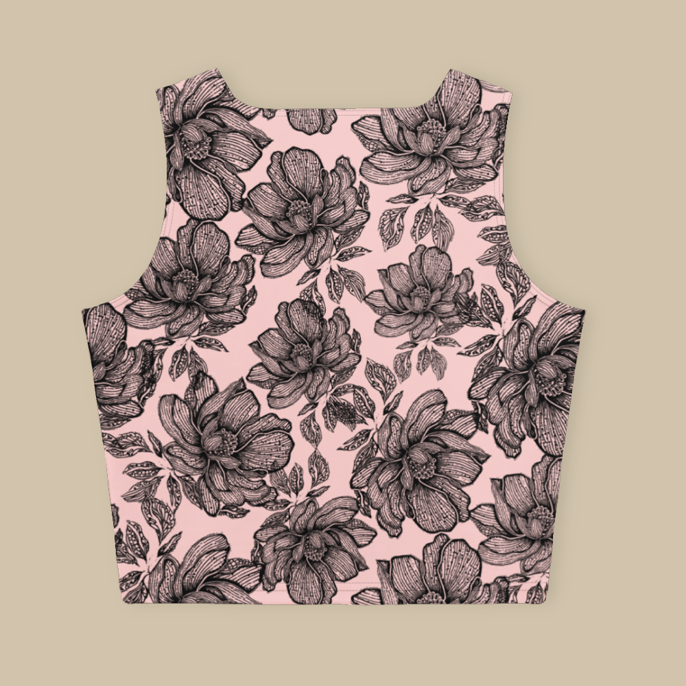 Lirata Pink Crop Top