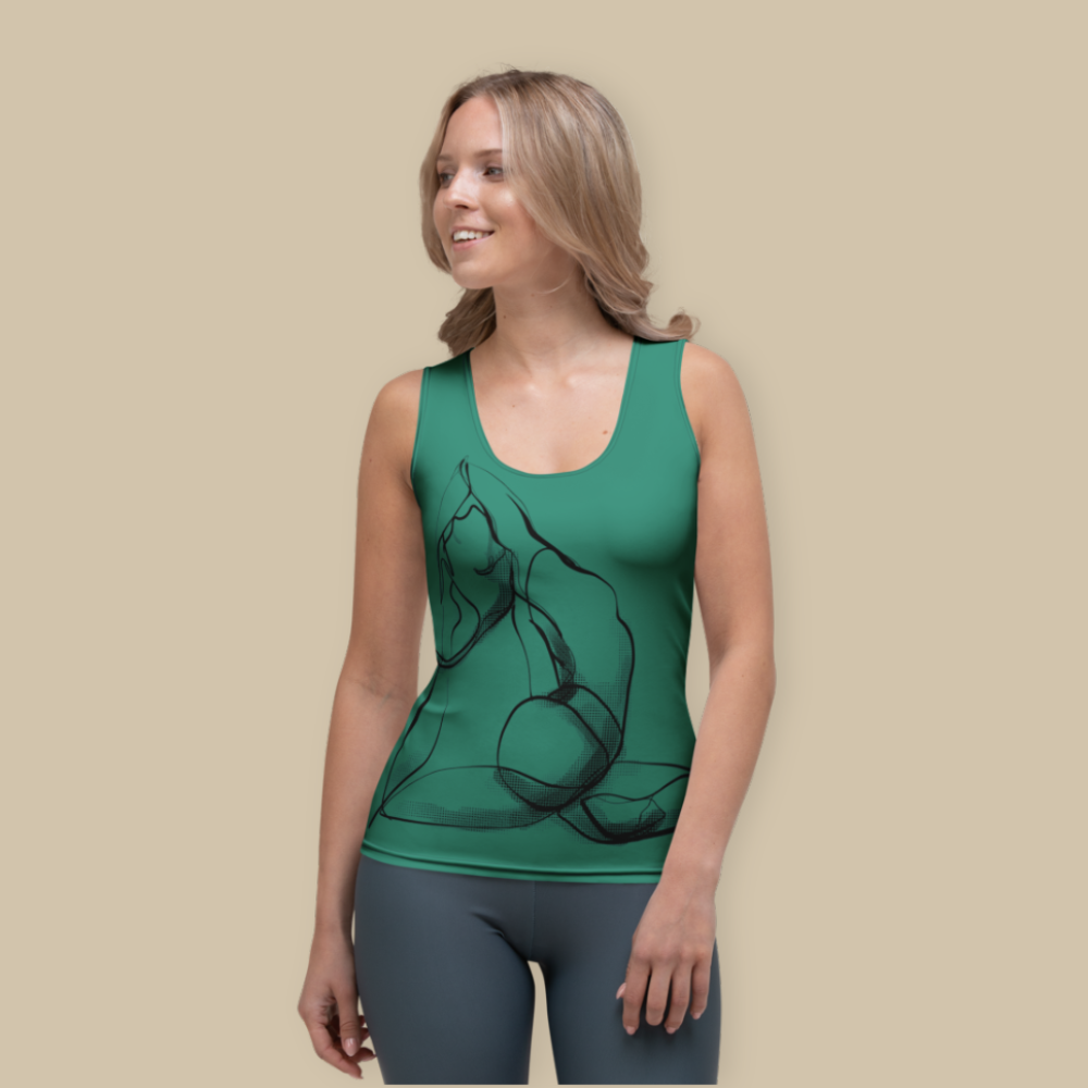 King Pigeon Emerald Tank Top