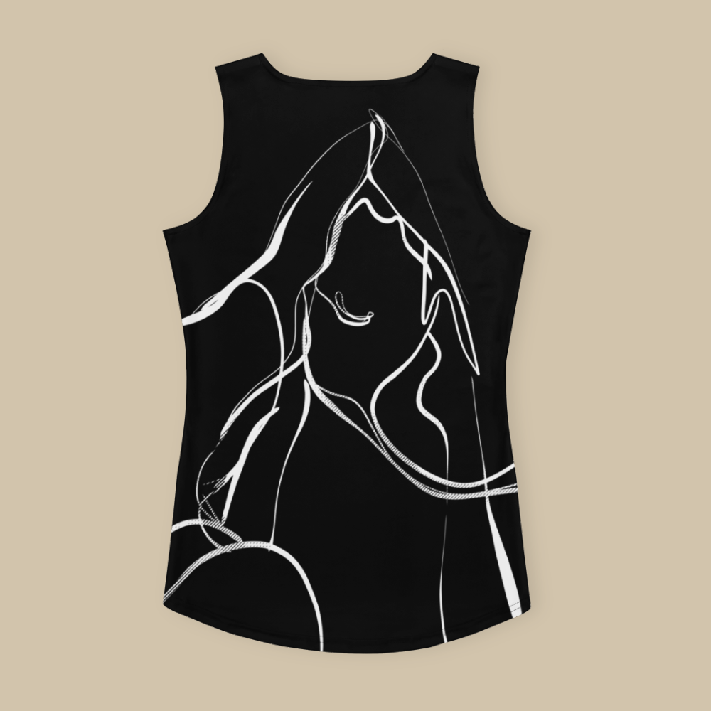 King Pigeon Black Tank Top