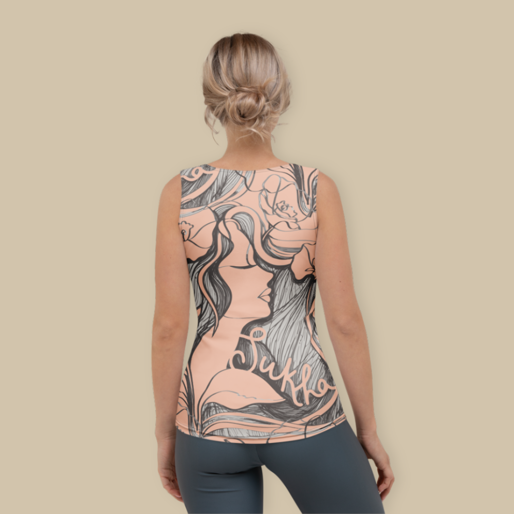 Sukha Salmon Tank Top