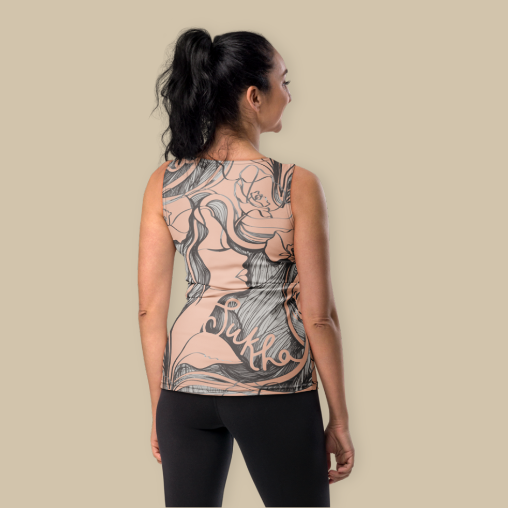 Sukha Salmon Tank Top
