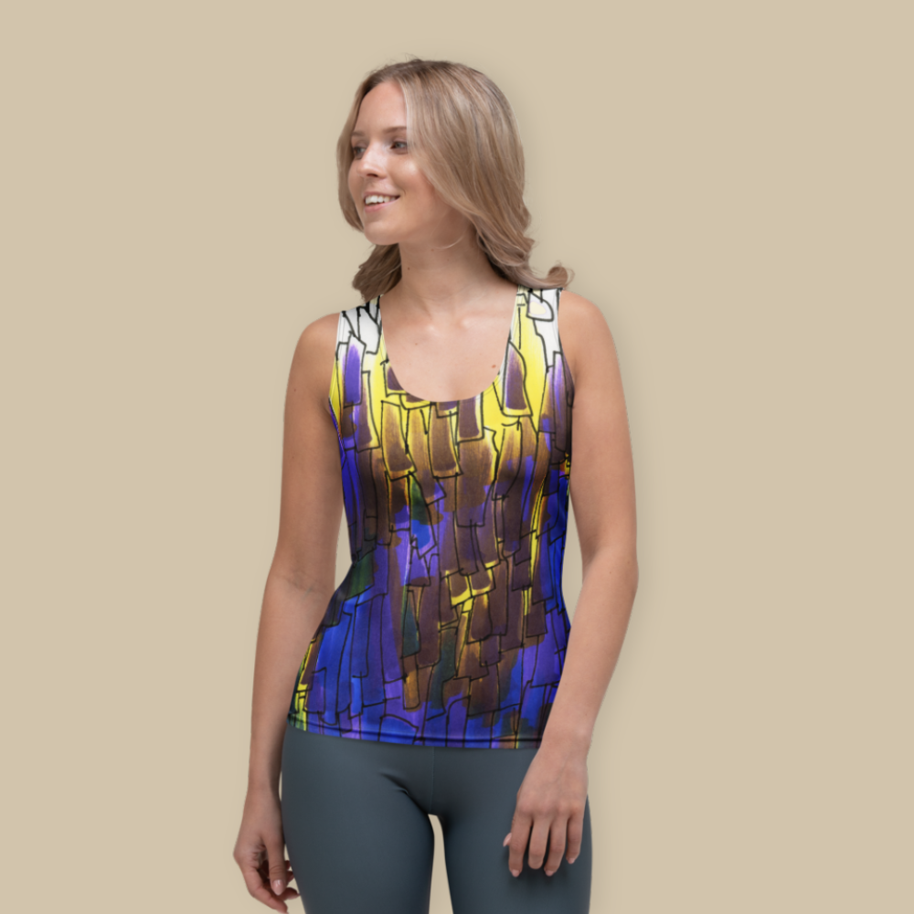 Radiant Block Tank Top