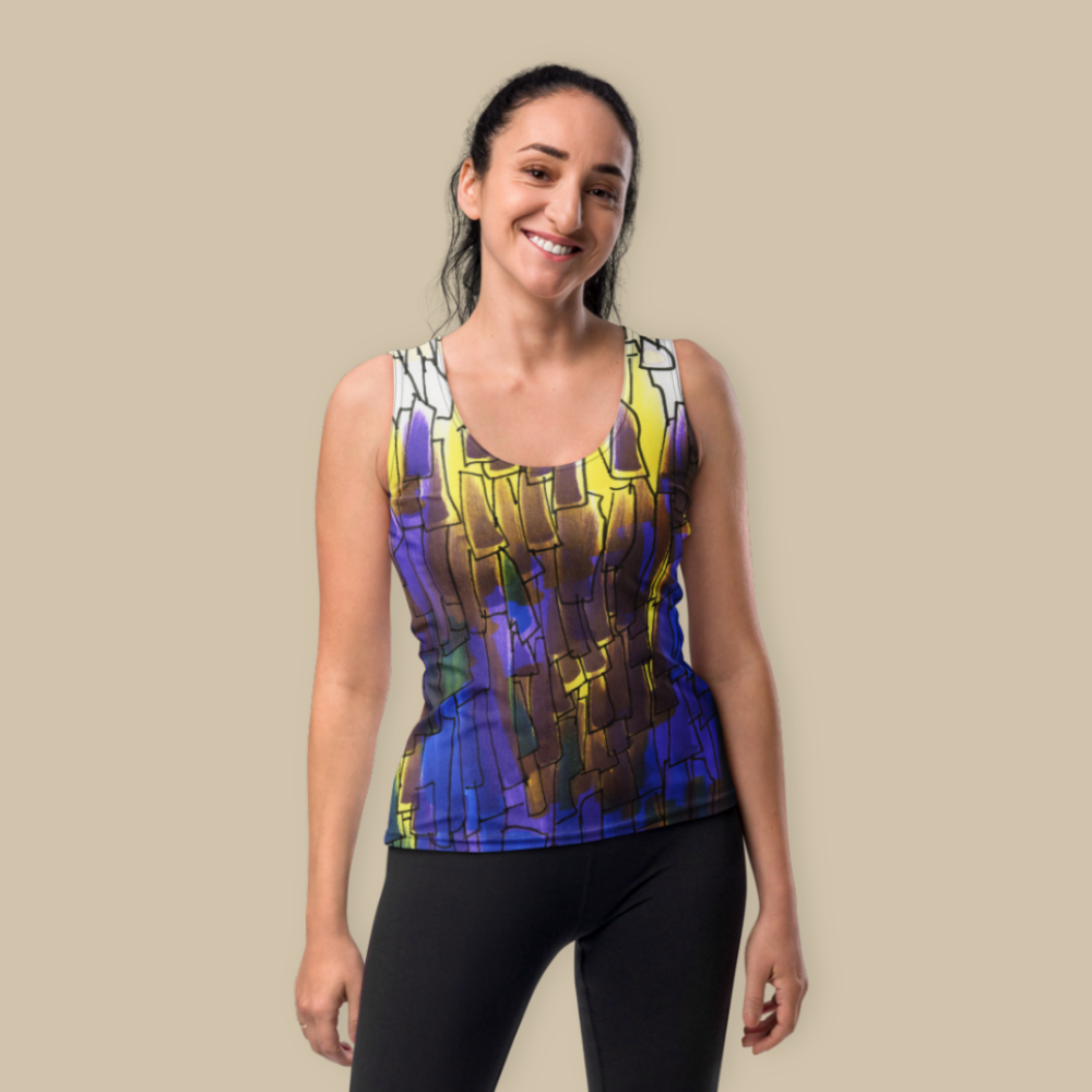 Radiant Block Tank Top