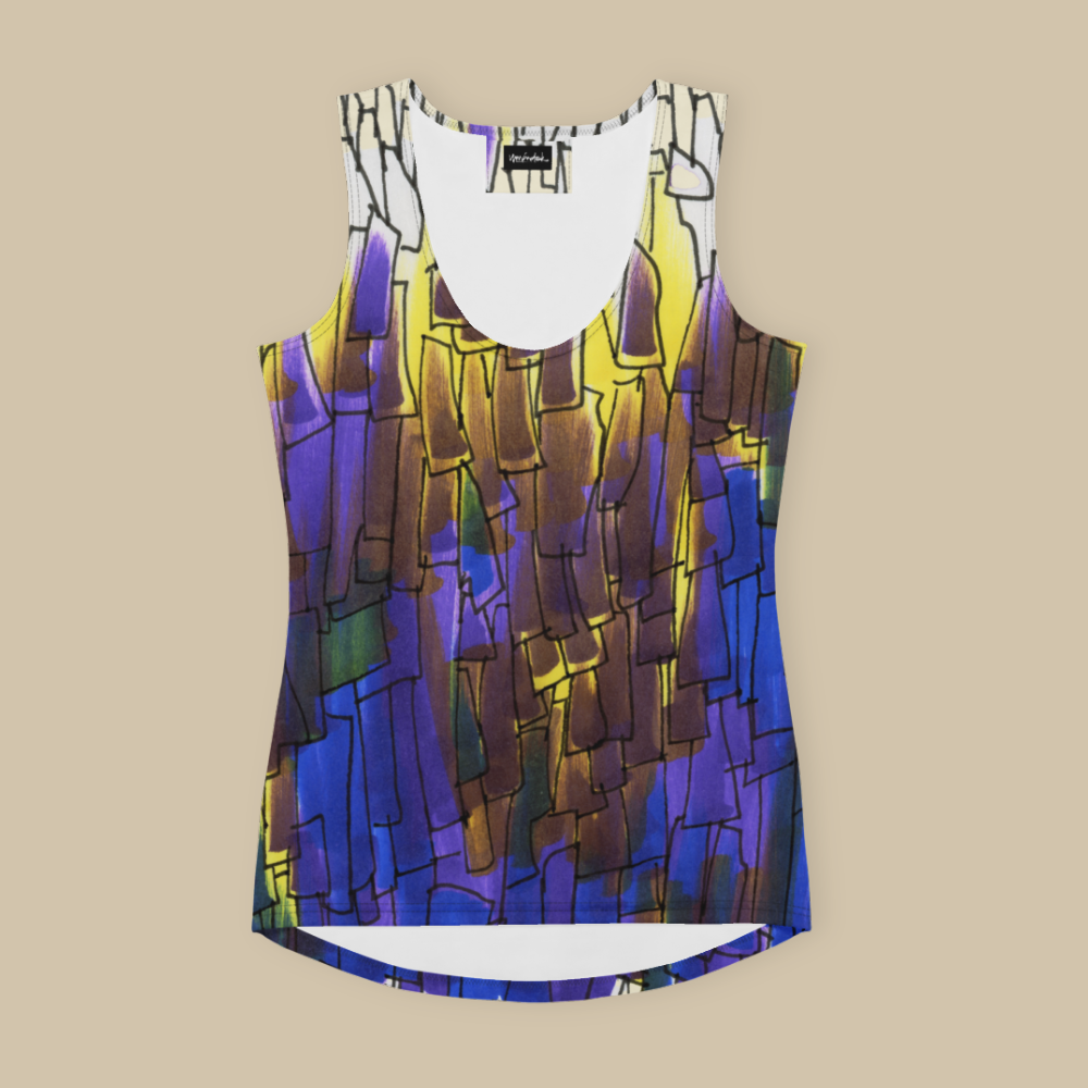 Radiant Block Tank Top