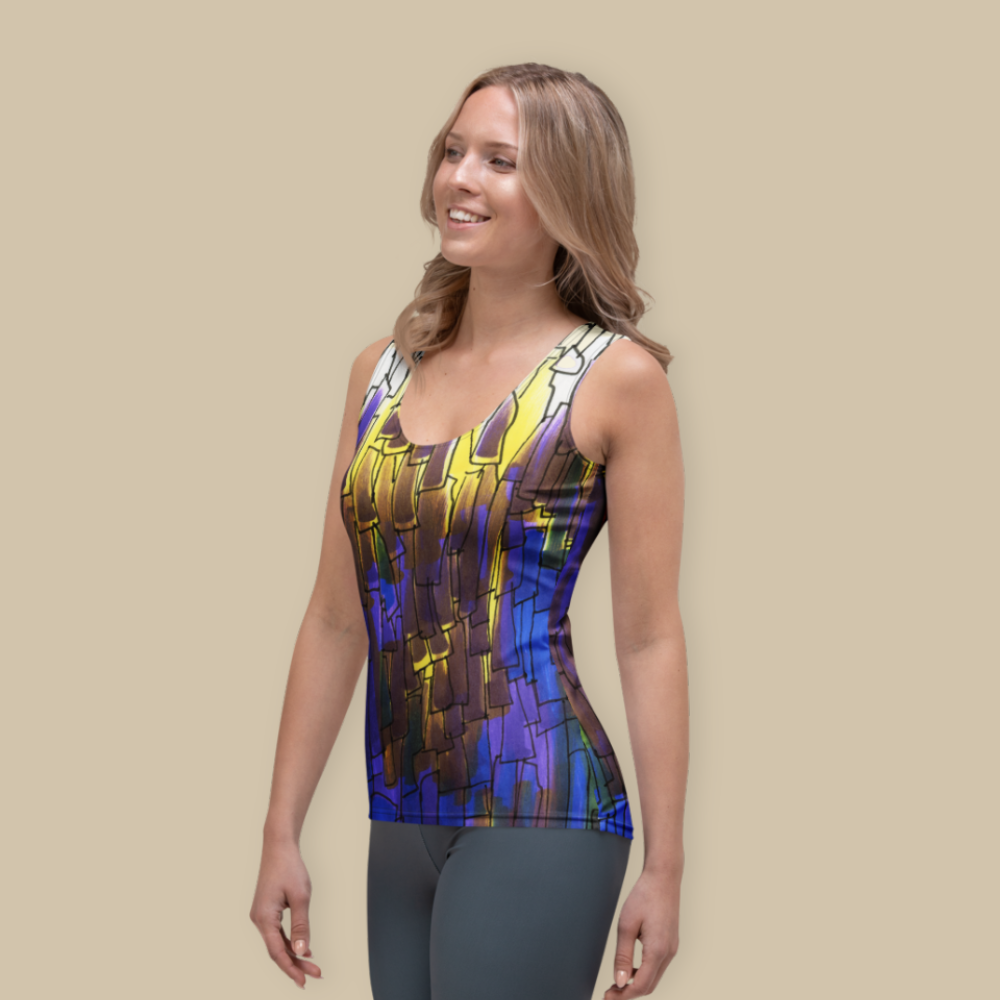 Radiant Block Tank Top