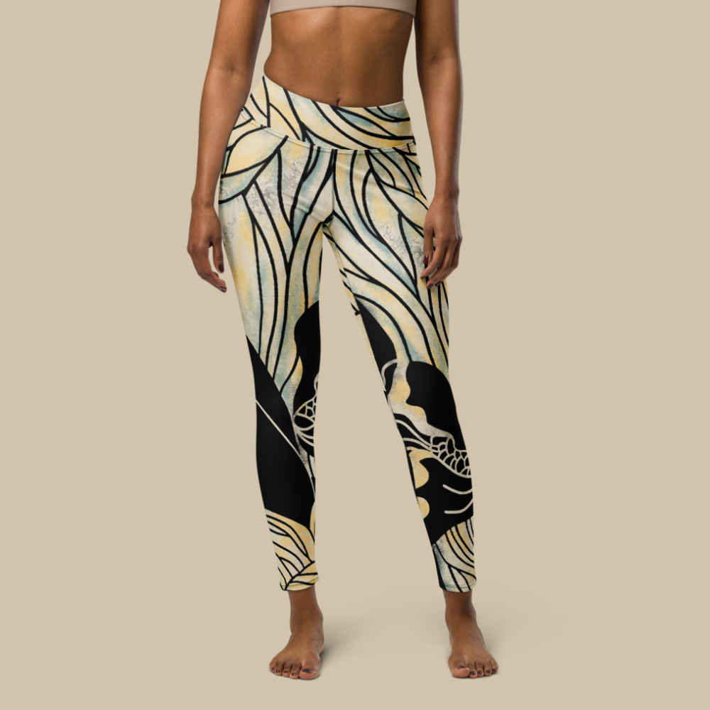 Worthy Black High Waisted Leggings