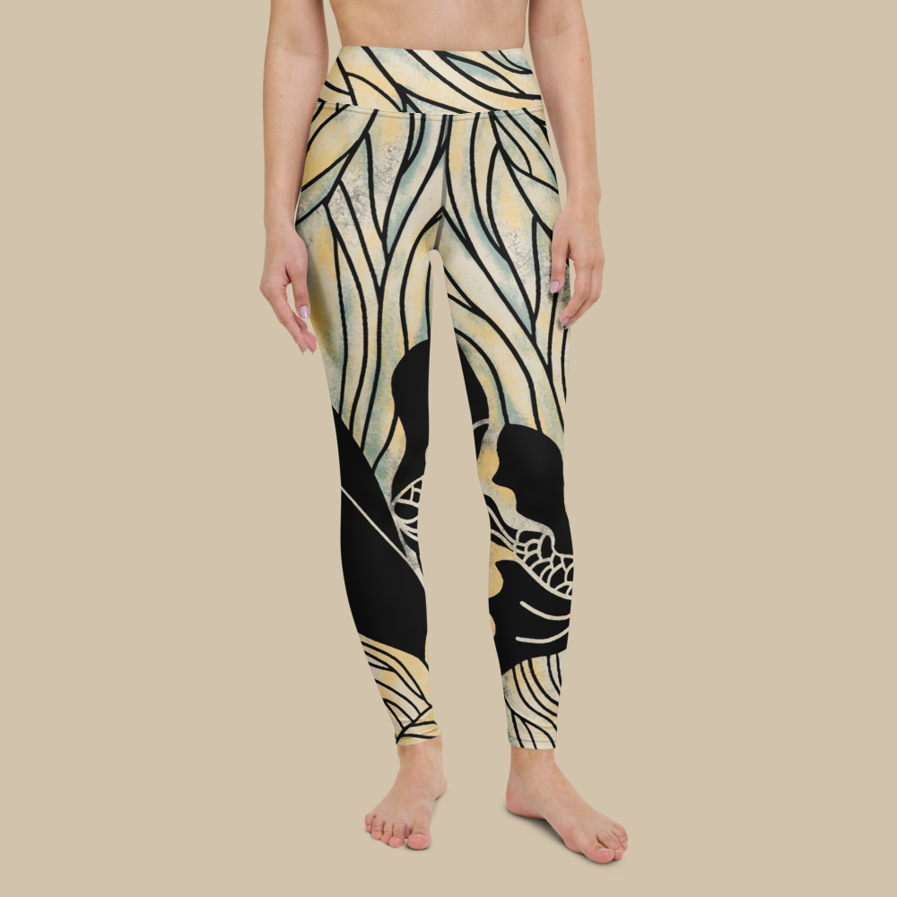 Worthy Black High Waisted Leggings