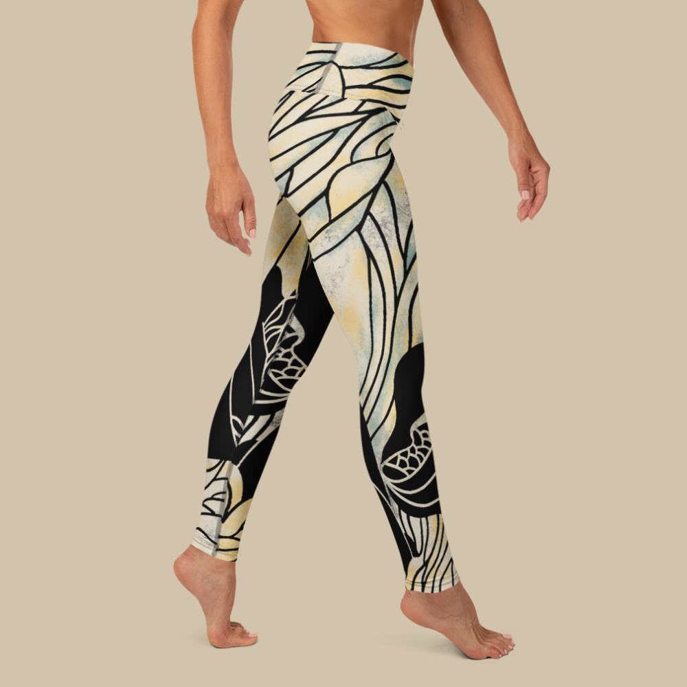 Worthy Black High Waisted Leggings