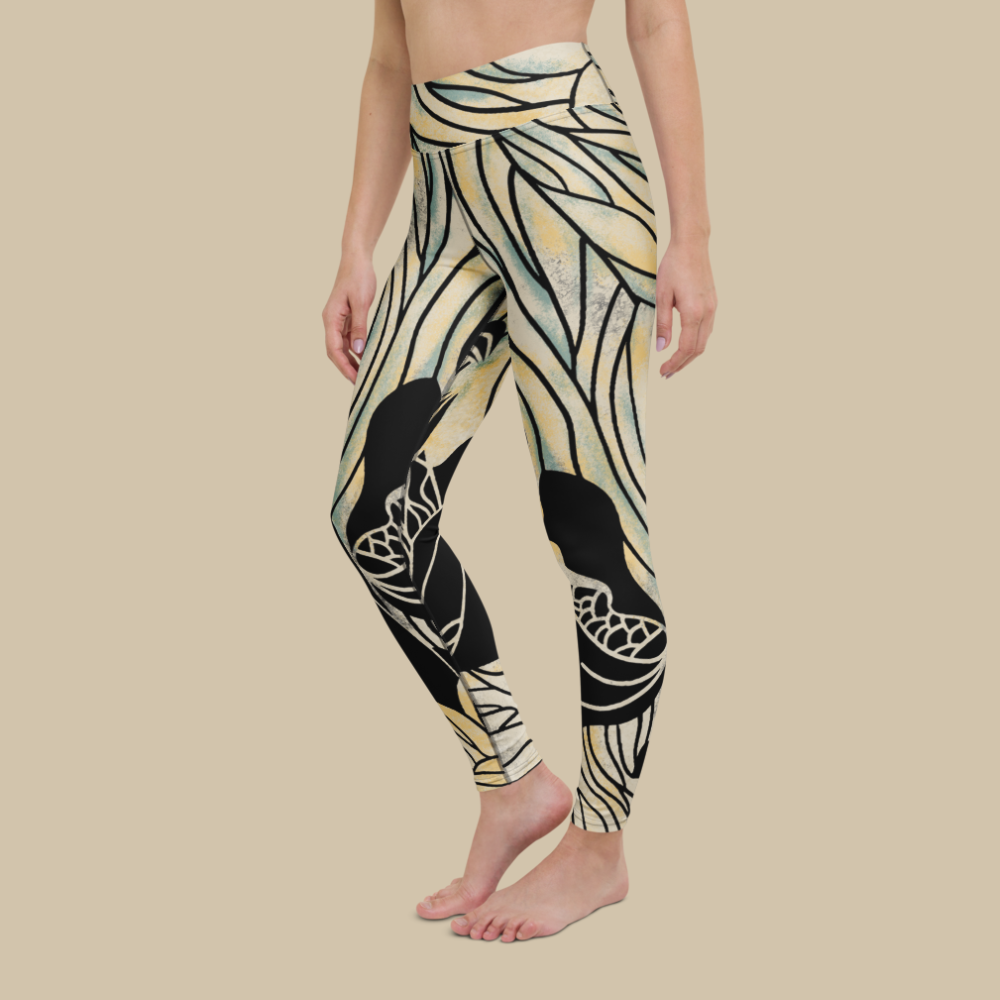 Worthy Black High Waisted Leggings