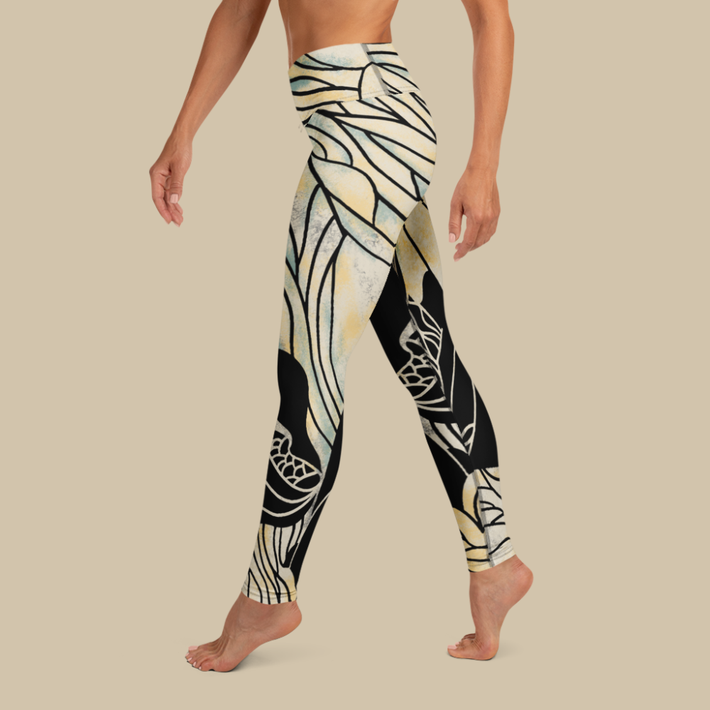 Worthy Black High Waisted Leggings