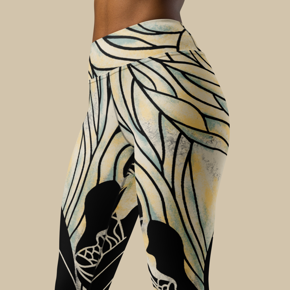 Worthy Black High Waisted Leggings