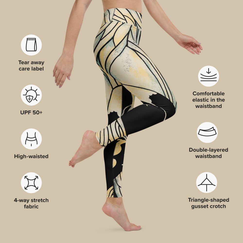 Worthy Black High Waisted Leggings