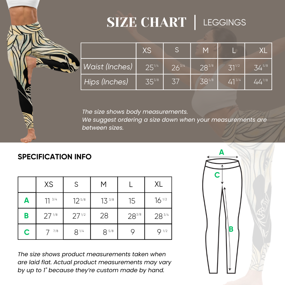 Worthy Black High Waisted Leggings