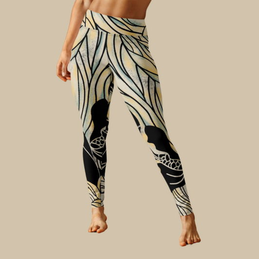 Worthy Black High Waisted Leggings