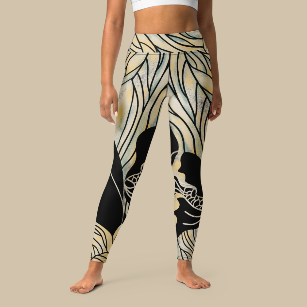 Worthy Black High Waisted Leggings