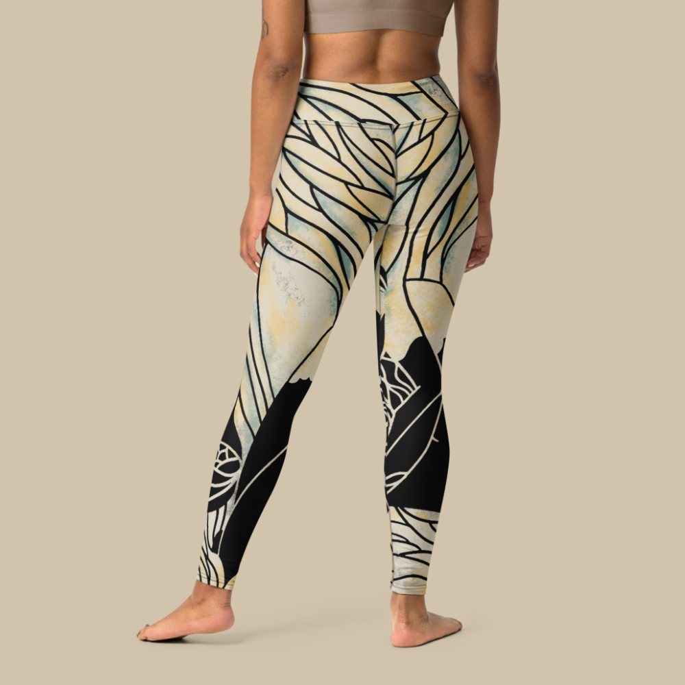 Worthy Black High Waisted Leggings