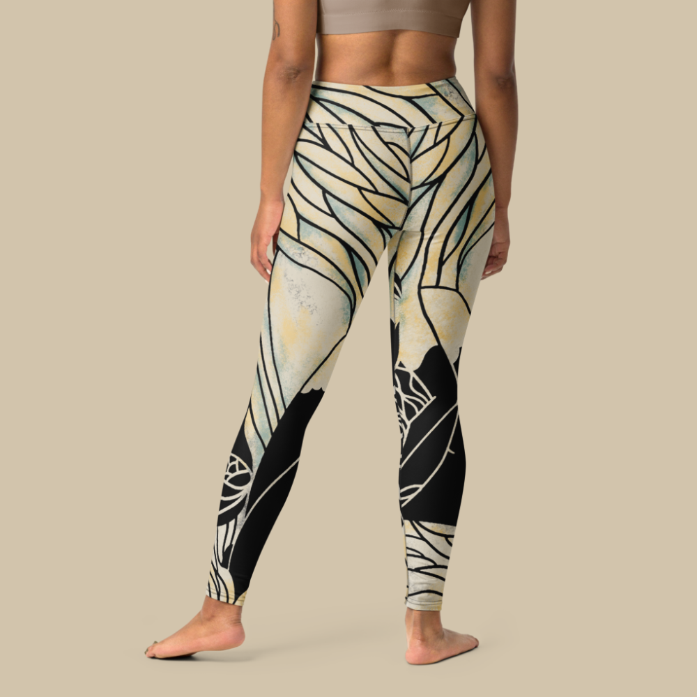 Worthy Black High Waisted Leggings