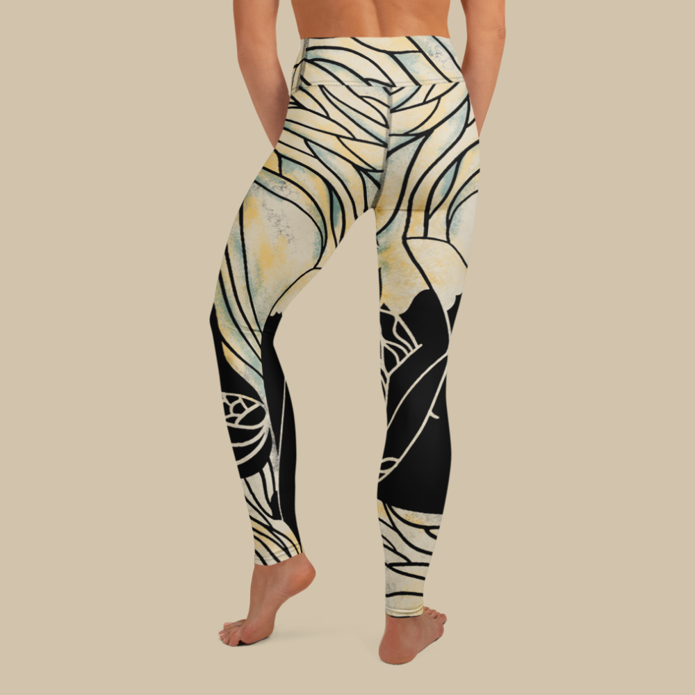 Worthy Black High Waisted Leggings